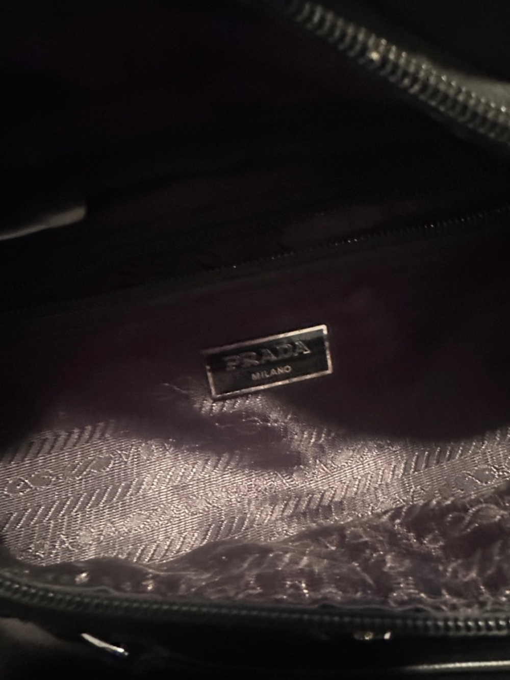 Prada Black Nylon Belt Bag with Branded Strap - Picture 2 of 2